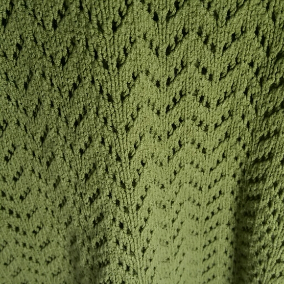 Ann Taylor Loft Long Sleeves Green Knit - Picture 9 of 9
